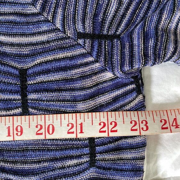 LauraPlus - Variegated Button Up Longsleeve Knit Cardigan - Picture 5 of 7